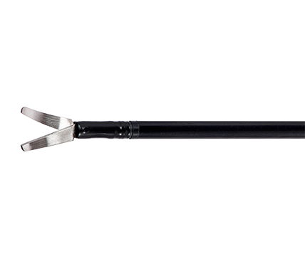 5mm Metz Curved Scissor (Tri-Cut) with Insulated Tube & L'nut 15mm Blade 33cm 45cm WL